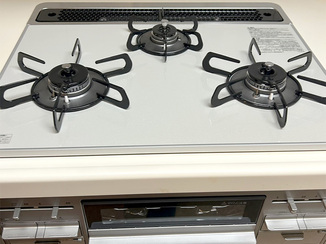 小工事 お掃除しやすくスッキリ美しい。料理が楽しくなるガスコンロ