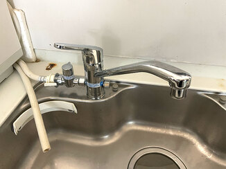 小工事 水漏れの心配も解消された、耐久性・操作性・デザイン性に優れた水栓