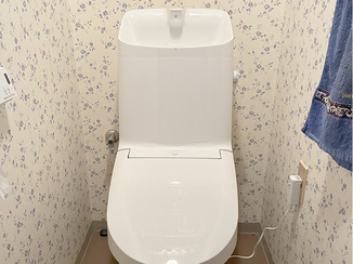 小工事 必要なところだけ新しく、スピーディーに交換したシャワートイレ